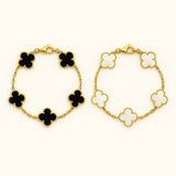 Beatriz | Conjunto Trevo Preto e Branco
