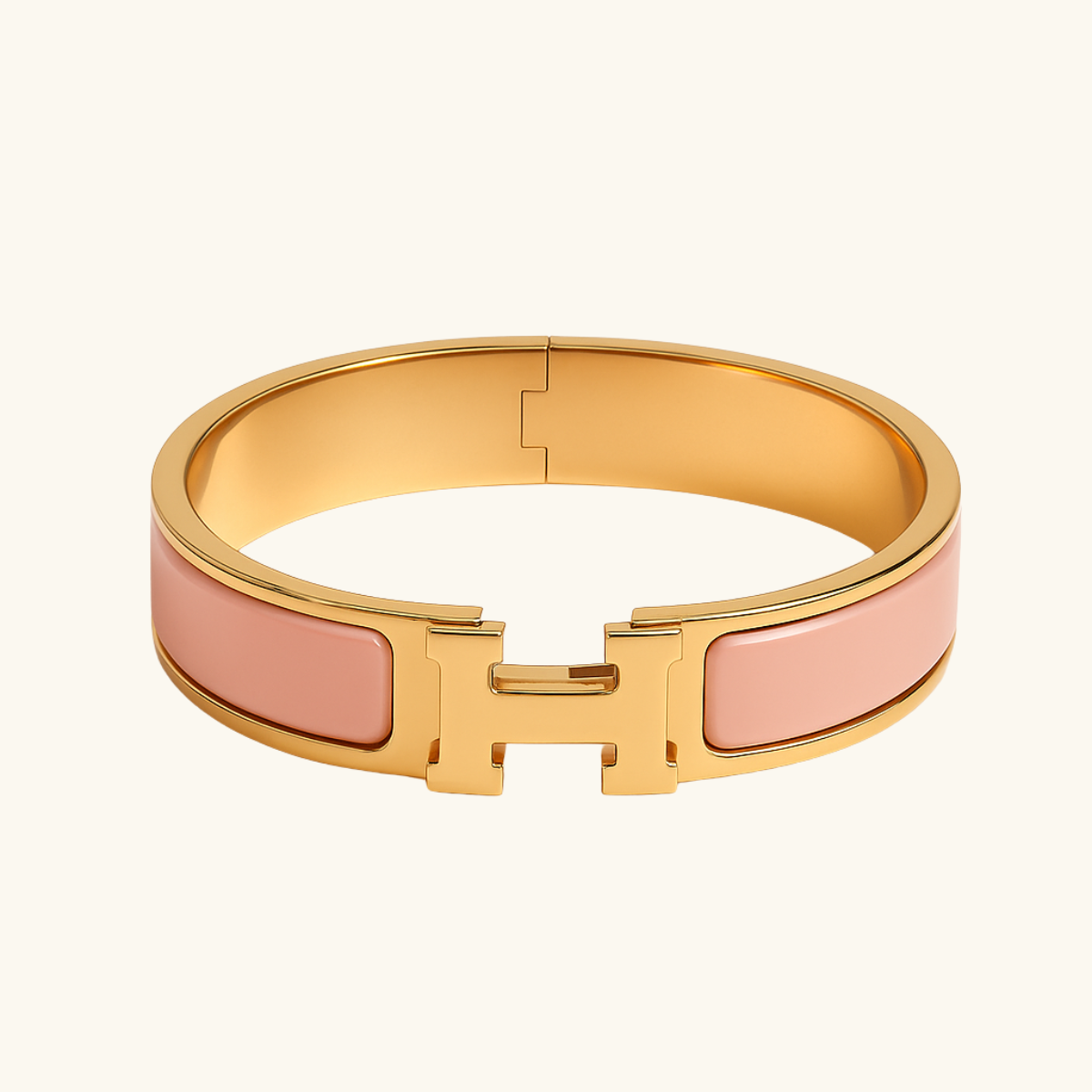Helena | Pulseira H Branca