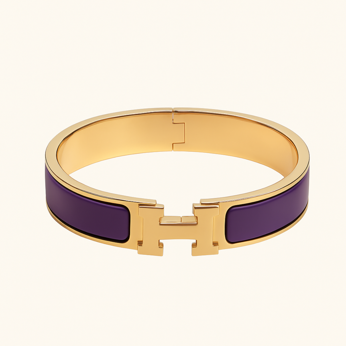 Helena | Pulseira H Branca