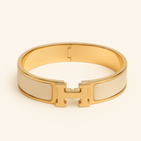 Helena | Pulseira H Branca