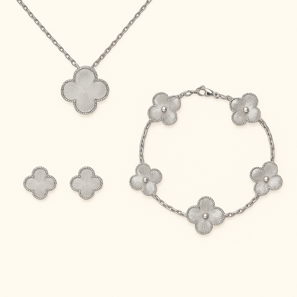 Clara | Conjunto Trevo Prateado