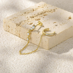 Audra | Ear Cuff Dourado