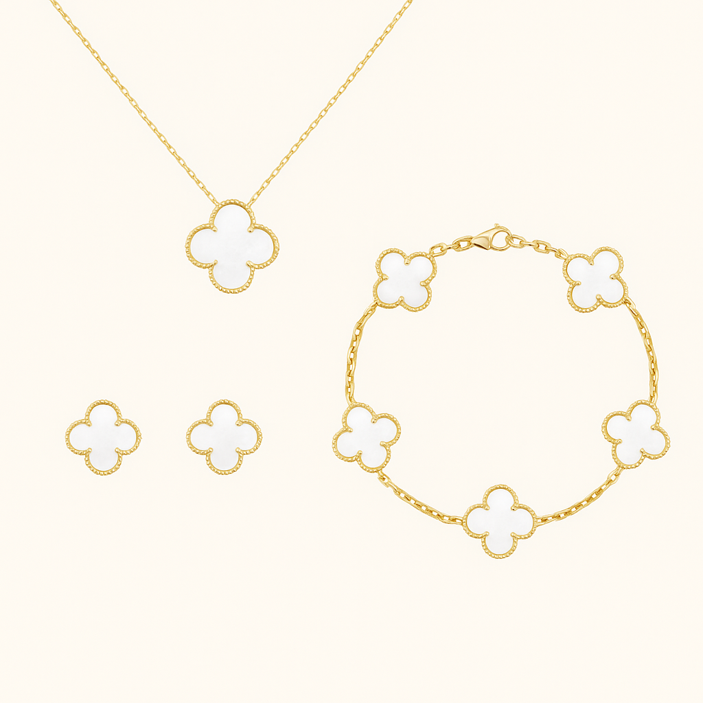 Laura | Conjunto Trevo Branco