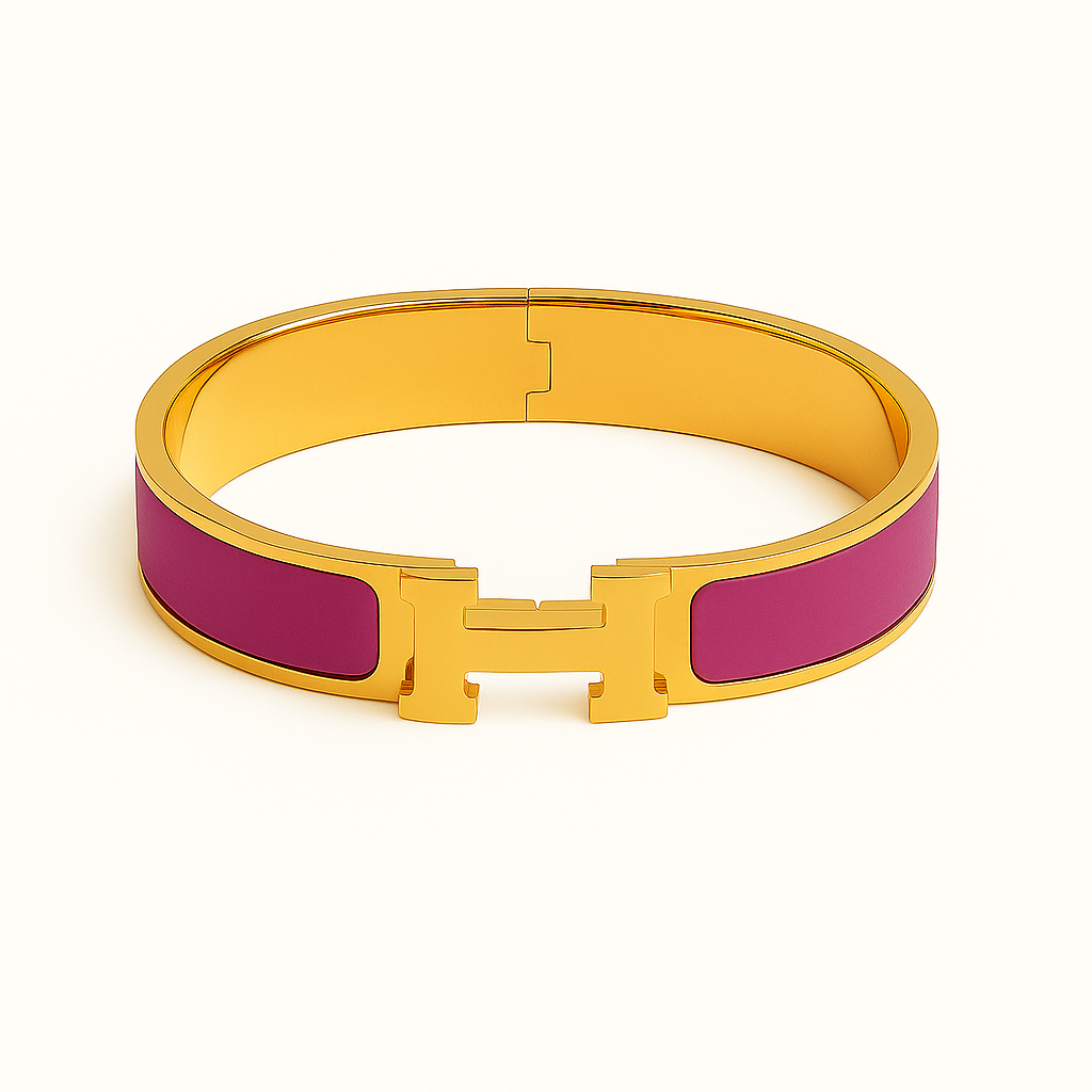 Helena | Pulseira H Branca