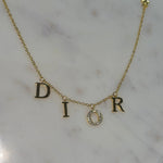 Cannes | Colar Inicial Dourado