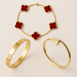 Ibiza | Stack de Pulseiras Vermelhas