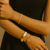 Marbella | Stack de Pulseiras Douradas