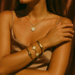 Toscana | Stack de Pulseiras Brancas