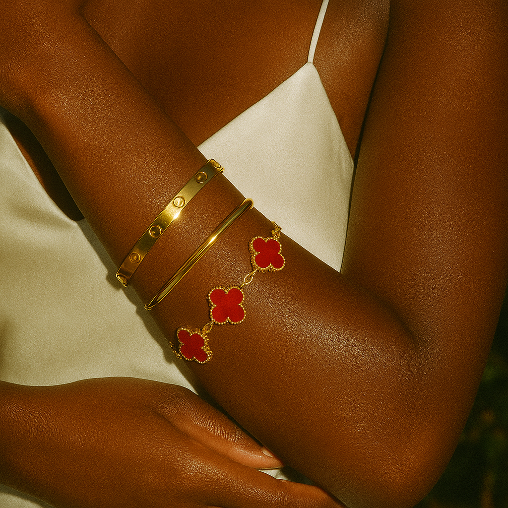 Ibiza | Stack de Pulseiras Vermelhas