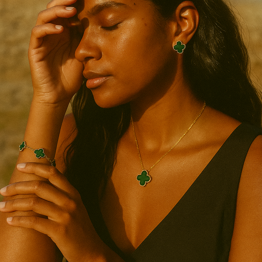 Bianca | Conjunto Trevo Verde