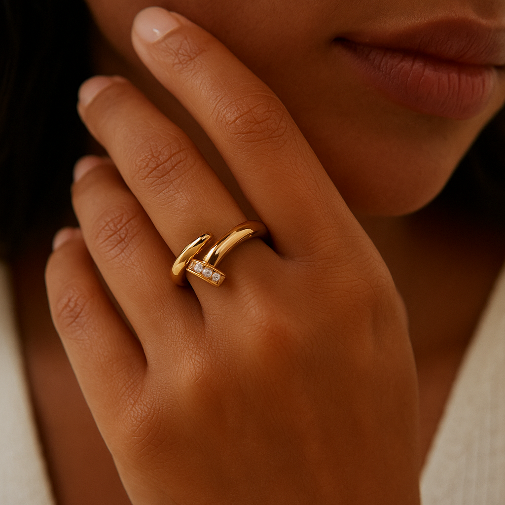 Gabriela | Anel com Zircônia