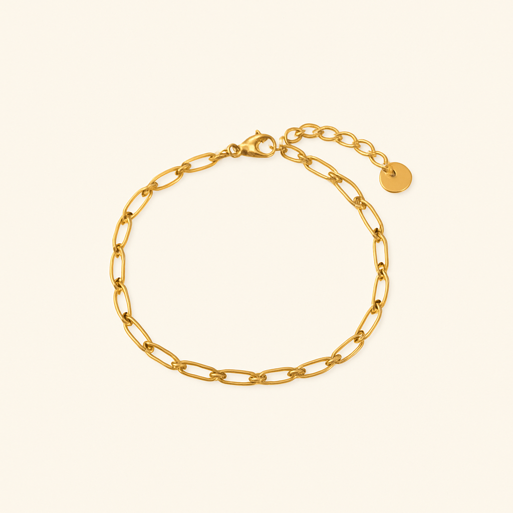 Maui | Pulseira de Elo Alongado