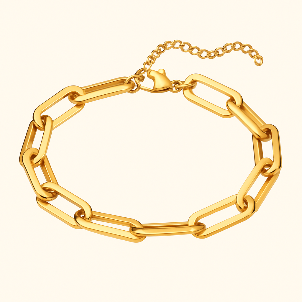 Jessie | Pulseira de Elo Alongado