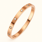 Fina | Pulseira de Luxo com Zircônia