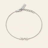 Vitória | Pulseira Monograma Dourada