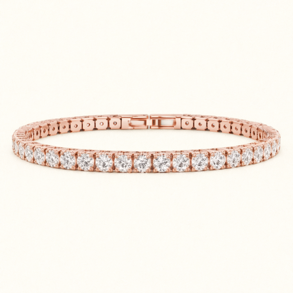 Olívia | Pulseira Riviera com Zircônia