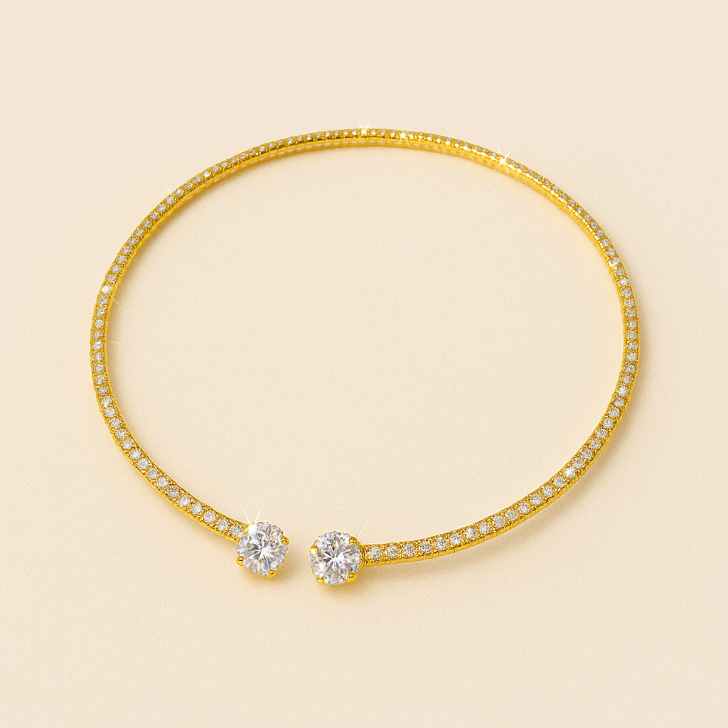 Cristal | Colar com Zircônia Luxo
