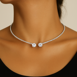 Cristal | Colar com Zircônia Luxo