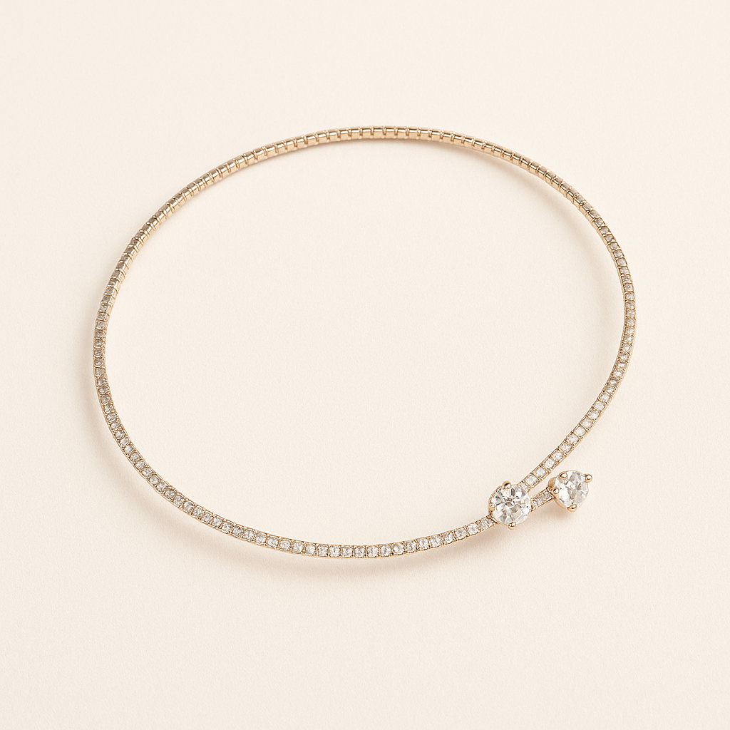 Cristal | Colar com Zircônia Luxo