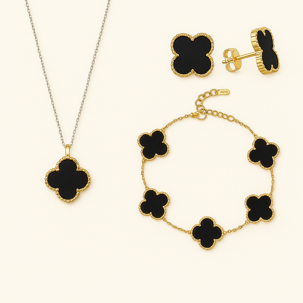 Manuela | Conjunto Trevo Preto