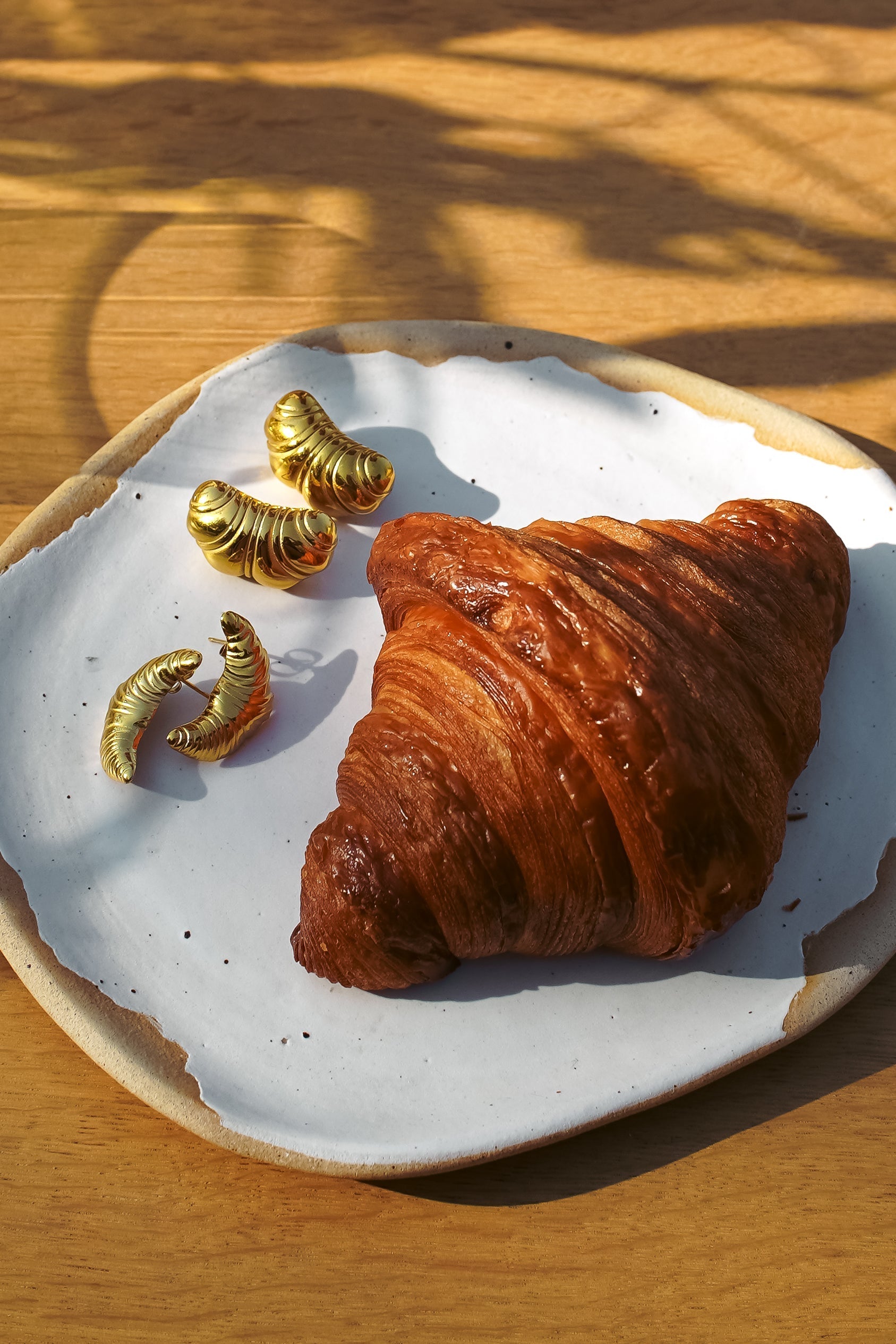 Celine | Argolas Mini Croissant