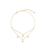 Lara | Colar Monograma Dourado