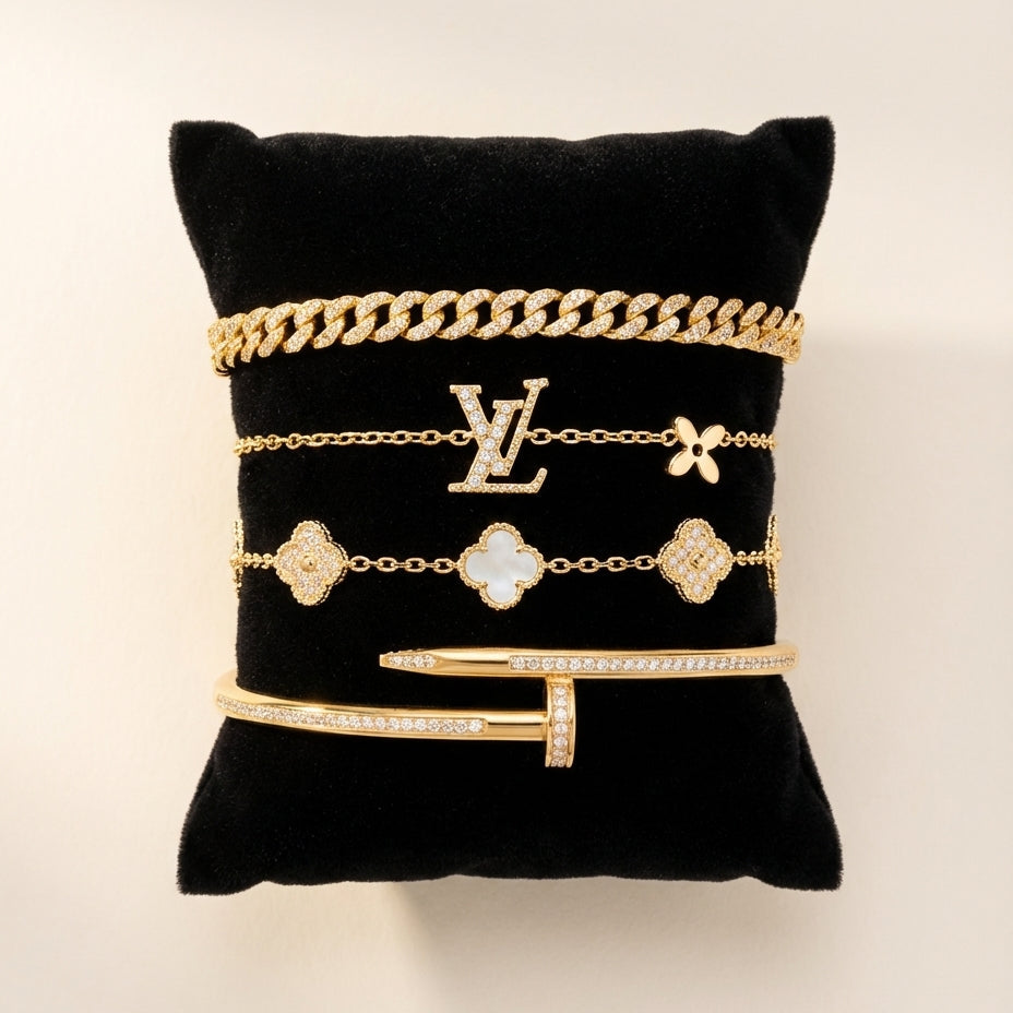 Isabela | Conjunto Dourado Essencial