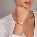 Helena | Pulseira H Branca