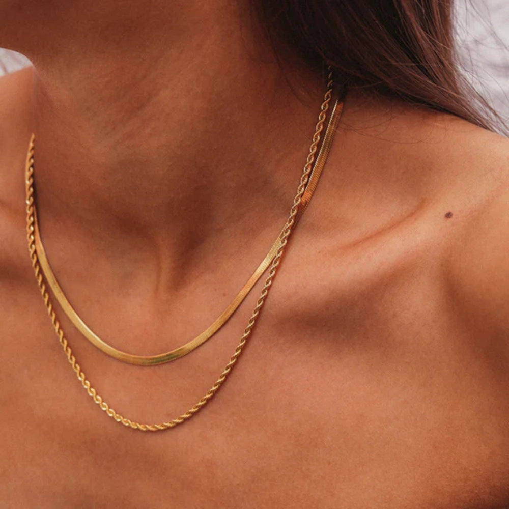 Hailey | Colar em Camadas