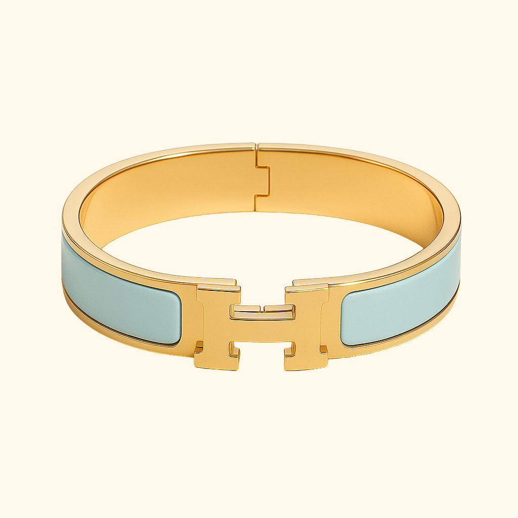Helena | Pulseira H Branca
