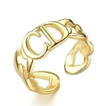 Isabela | Anel Marcante Dourado