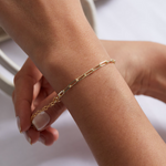 Maui | Pulseira de Elo Alongado