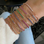 Fae | Pulseira Riviera com Elo Alongado