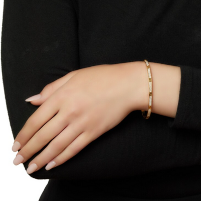 Málaga | Pulseira com Zircônia