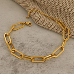 Jessie | Pulseira de Elo Alongado