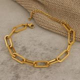 Jessie | Pulseira de Elo Alongado