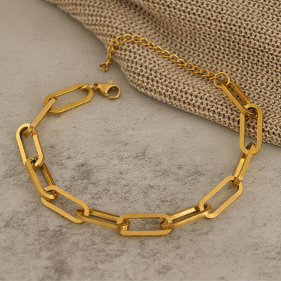 Jessie | Pulseira de Elo Alongado