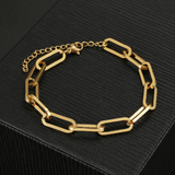 Jessie | Pulseira de Elo Alongado