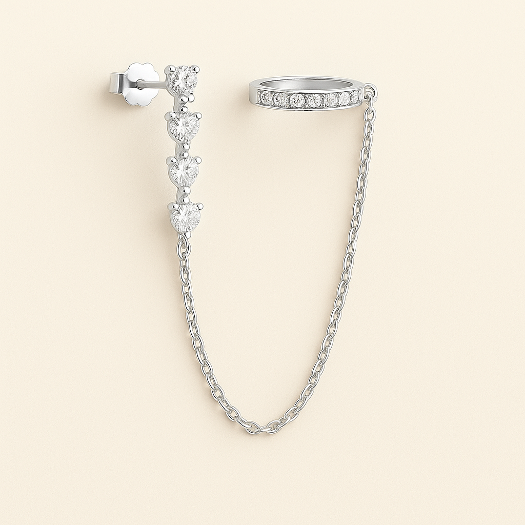 Audra | Ear Cuff Dourado