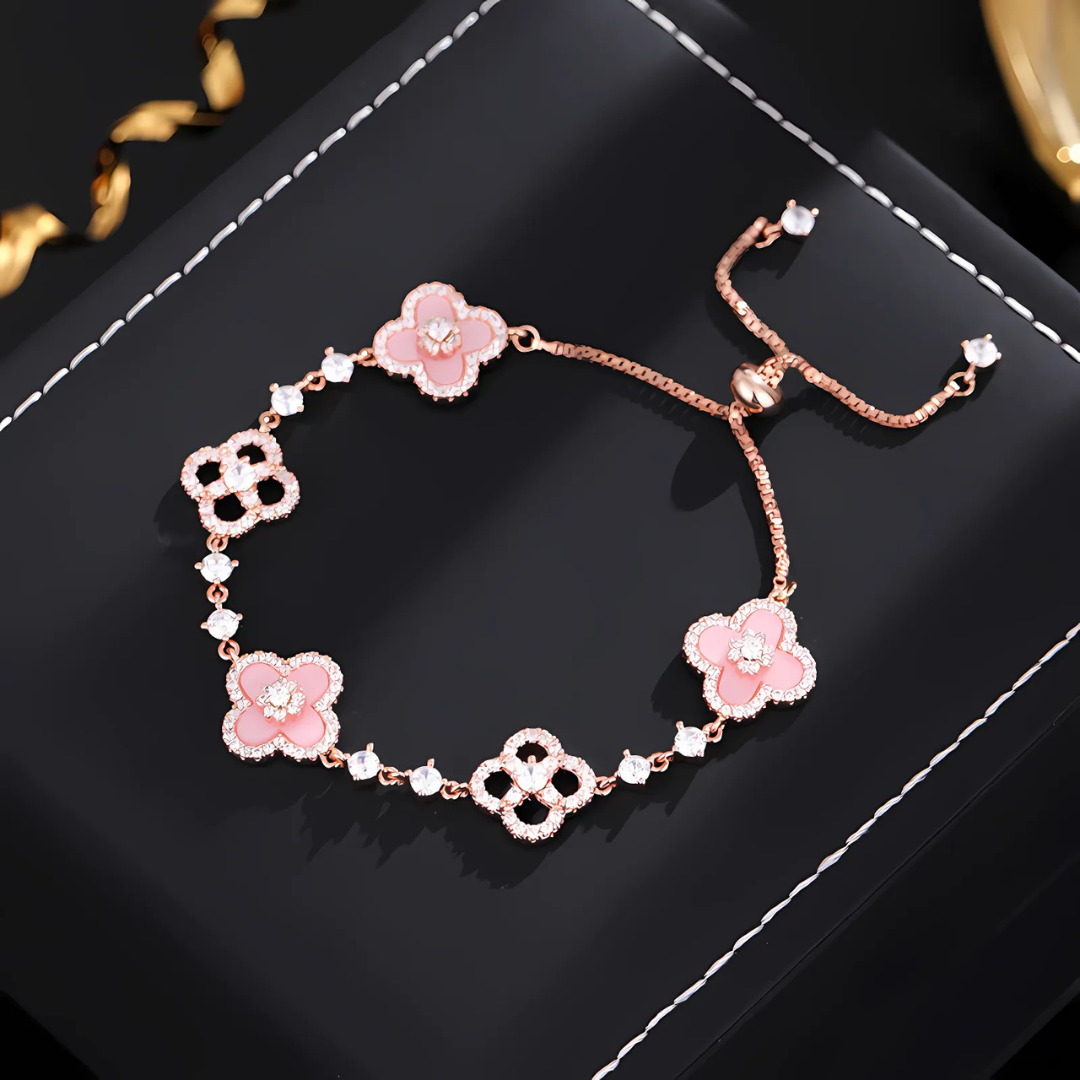 Sakura | Pulseira Rosa Ajustável
