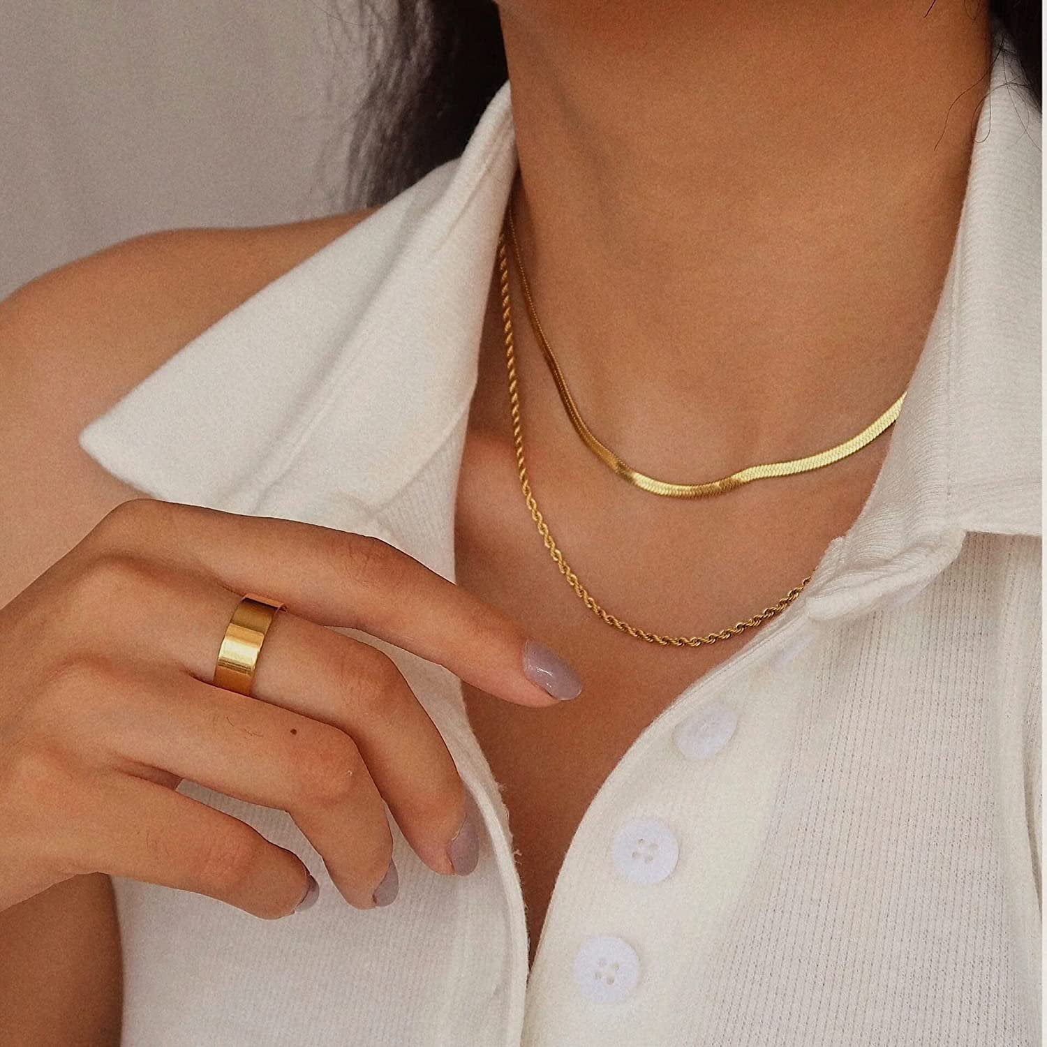 Hailey | Colar em Camadas
