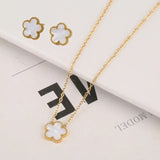 Sofia | Conjunto Trevo Branco Luxo
